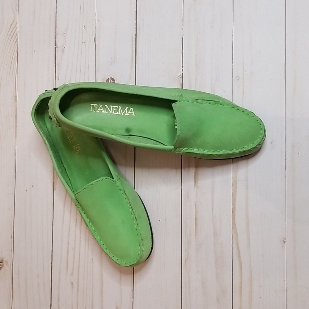 Ipanema‎ green loafer 8 1/2